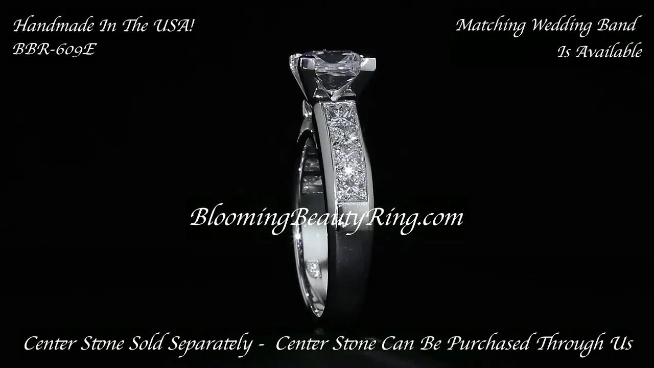 BBR-609E Engagement Ring - Matching Wedding Band Is Available