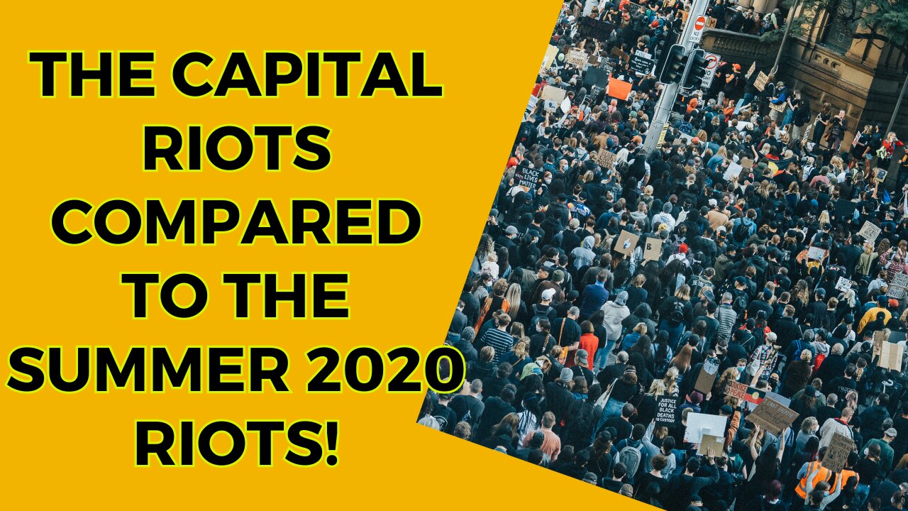 CAPITAL HILL PROTESTS/RIOTS compared to the "Summer of love"