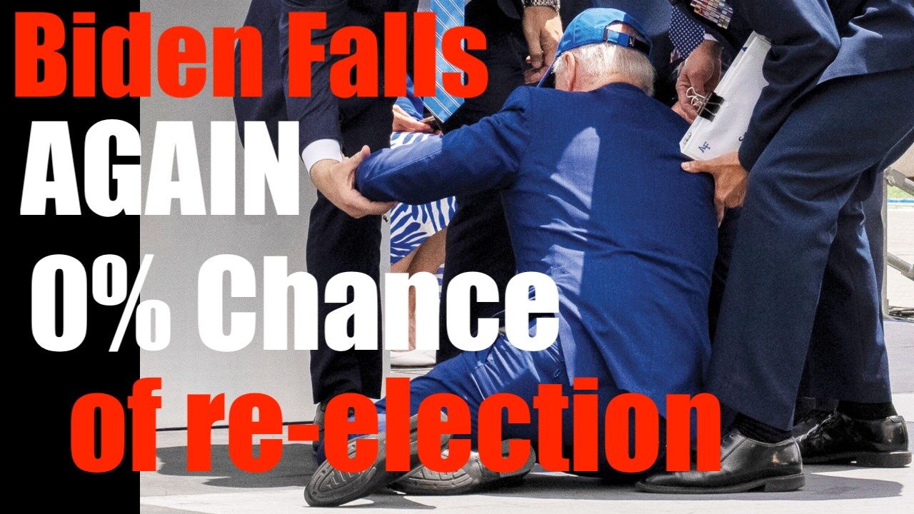 0% Chance Biden will be Re-Elected after Latest Big Fall