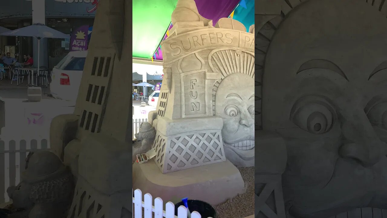 REAL SAND SCULPTING