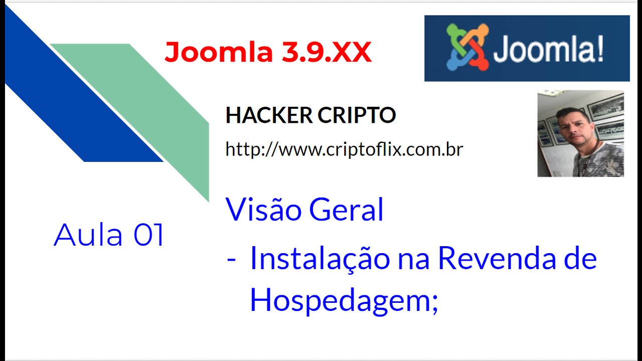 Aula 01 - Joomla 3.9.14 Web Sites - Instalação e Configuração