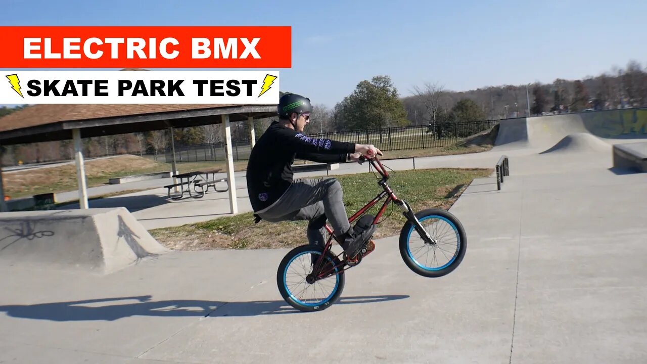 ** TESTING MY NEW E-BMX BIKE UPGRADES **