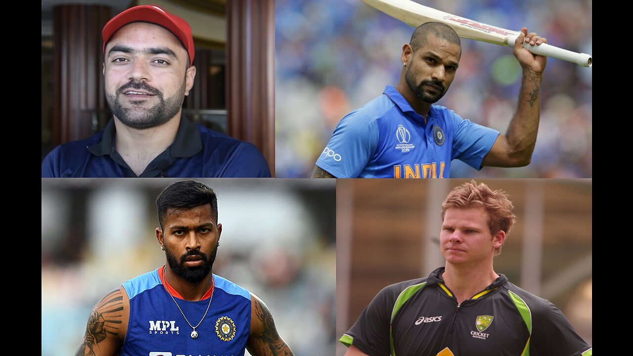 A Hilarious Home Cricket Showdown ft. Shikhar Dhawan, Steve Smith, Hardik Pandya, Rashid Khan"