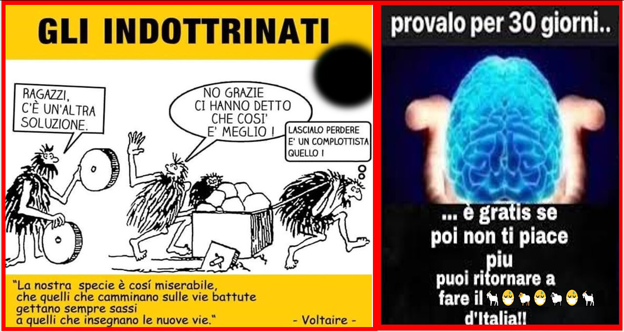 💉💀⚰️LASCIALO PERDERE QUELLO E' UN COMPLOTTISTA NO-VAX!!!🤔🤔🤔🙈🙉🙊...