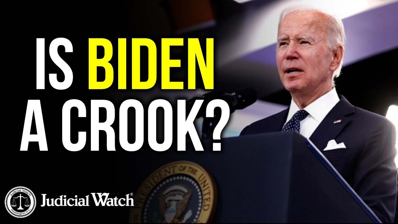 Is Biden a Crook?