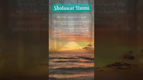 Keutamaan Membaca Sholawat Ummi Dihari Jumat #shorts