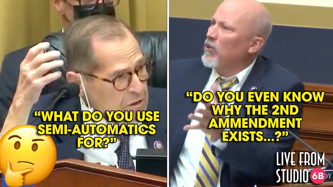 Chip Roy OWNS Nadler on the 2nd Amendment!!