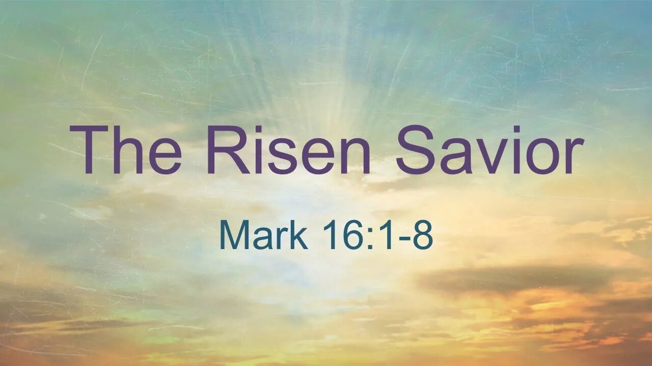 The Risen Savior