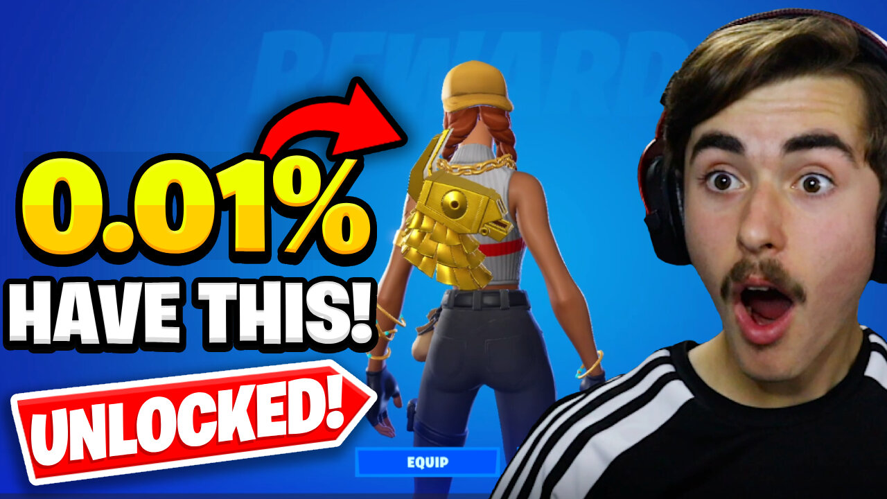 The RAREST BACKBLING In Fortnite!