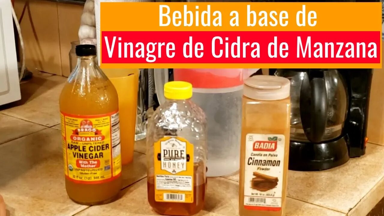 Bebida a Base de Vinagre de Cidra de Manzana - JPMTV