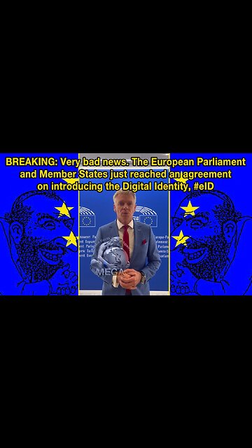 🚨 BREAKING: Very bad news. The European Parliament and Member States just reached an agreement on introducing the Digital Identity, #eID.