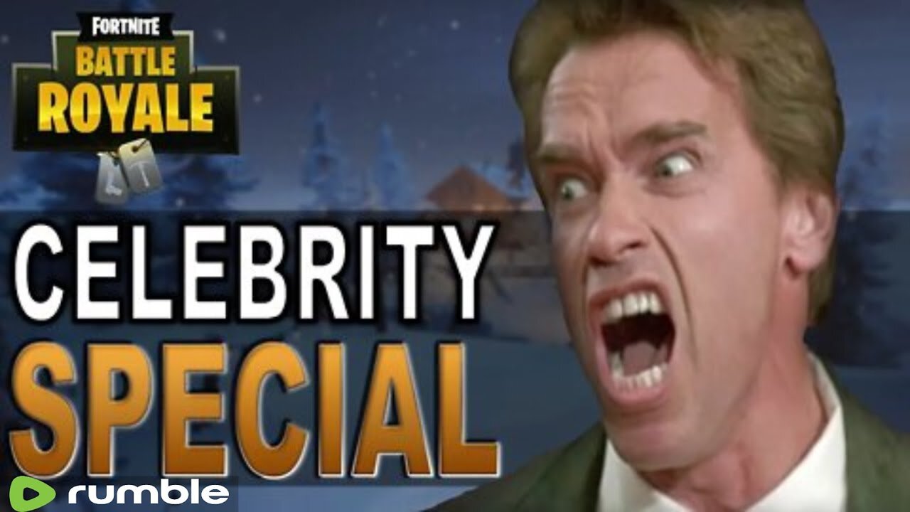 Arnold Schwarzenegger Plays Fortnite (Soundboard Trolling)