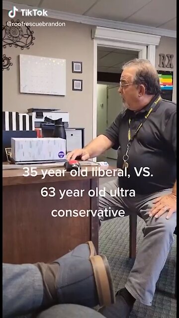 35 year old liberal vs 63 year old conservative