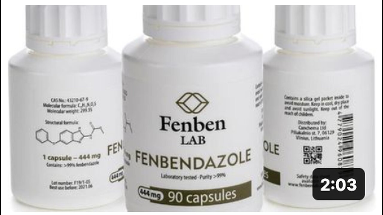 Cancer is caused by parasites - Fenbendazole the active ingrediant in Dog Dewormer is the key