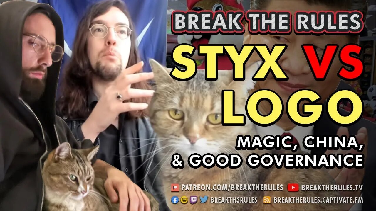 Break The Rules - Styxhexenhammer666 VS. Logo Daedalus - Magic, China, & Good Governance