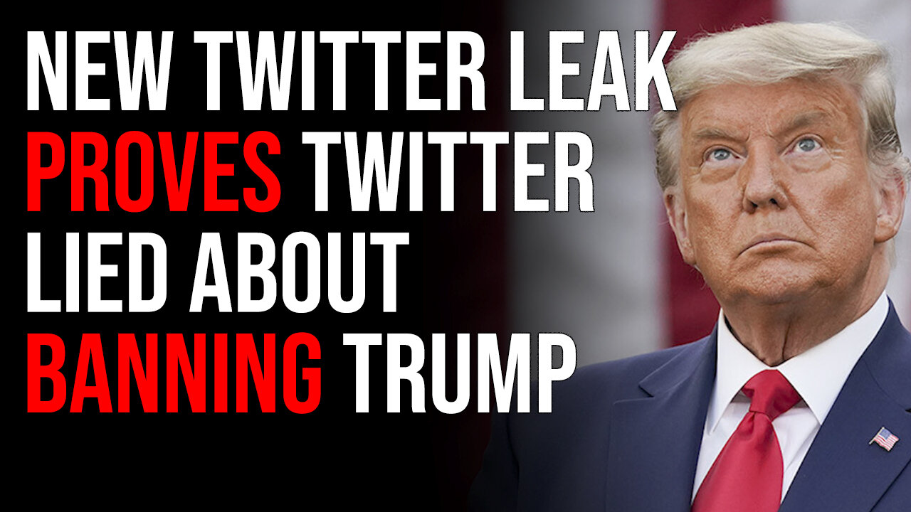 New Twitter Leak PROVES Twitter Lied About Banning Trump, Elon Musk GOES OFF