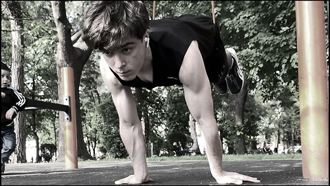 Planche! Calisthenics training