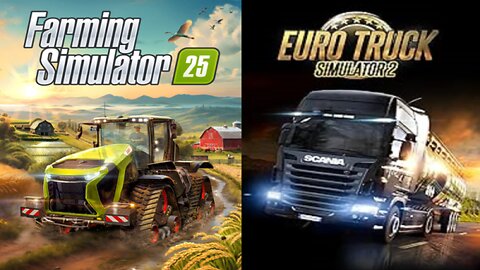 Euro Truck Simulator 2 - Farming Simulator 25