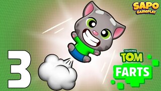 Talking Tom Farts - Gameplay Part 3 (Android/IOS) SapoGamePlay - Jogos #TalkingTomFarts