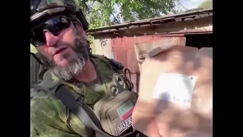Ramzan Kadyrov showed what foreigners feed the Nazis!