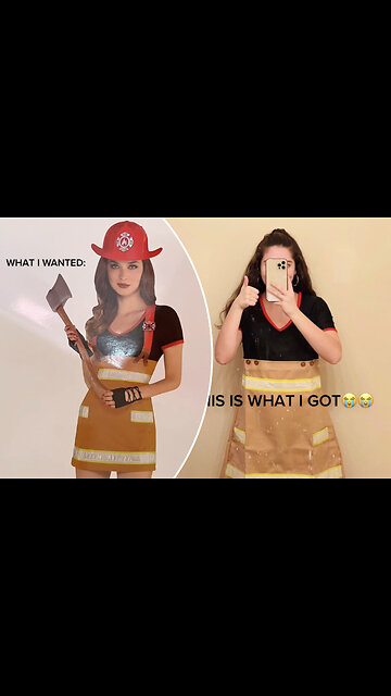 I ordered a hot firefighter Halloween costume — what I got was hilarious