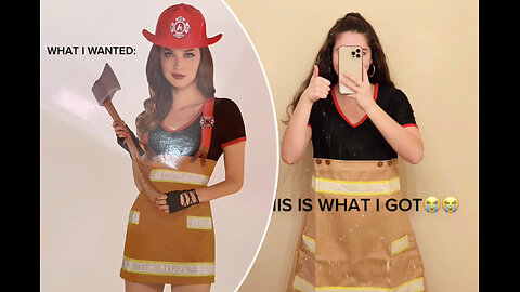 I ordered a hot firefighter Halloween costume — what I got was hilarious