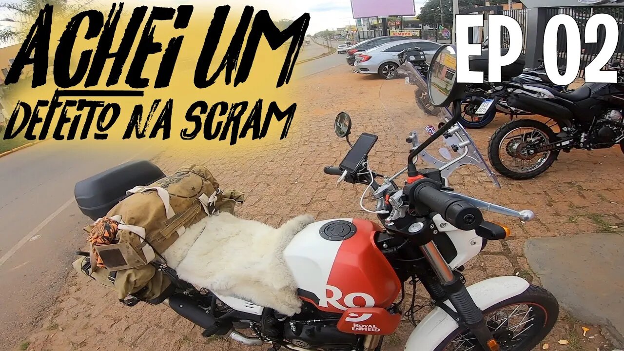 Achei um DEFEITO na SCRAM 411: Moto Expedição Sozinho nos EUA. EP02