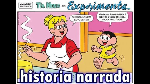 Tia Nena em-Experimenta | Gibis do Rapha