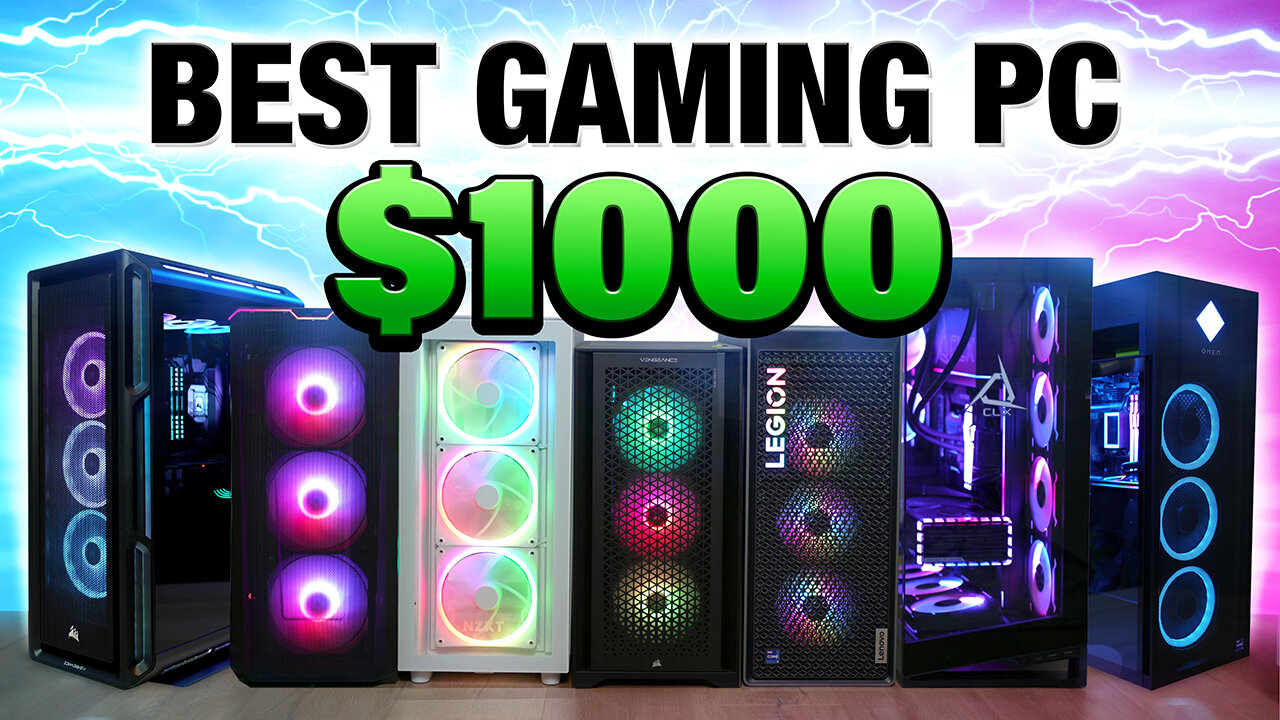 Best Gaming PC Under $1000! - In 2024