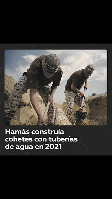Se vuelve viral un video de Hamás construyendo cohetes en 2021