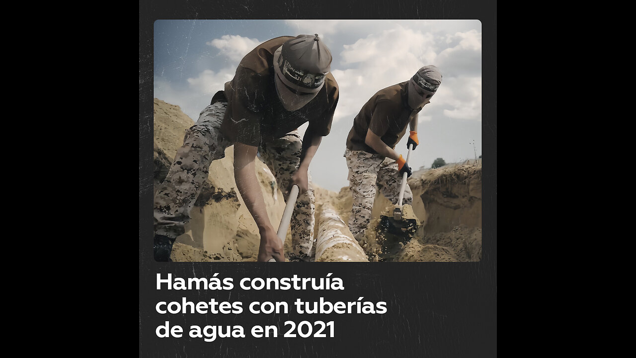 Se vuelve viral un video de Hamás construyendo cohetes en 2021