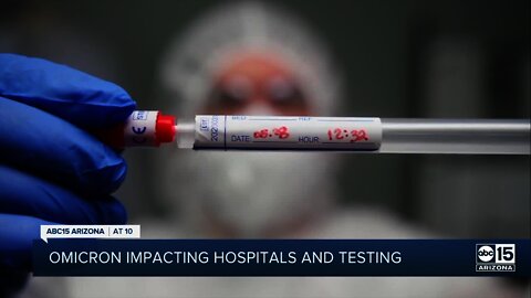 Omicron causing strains on Valley testing procedures and hospitals