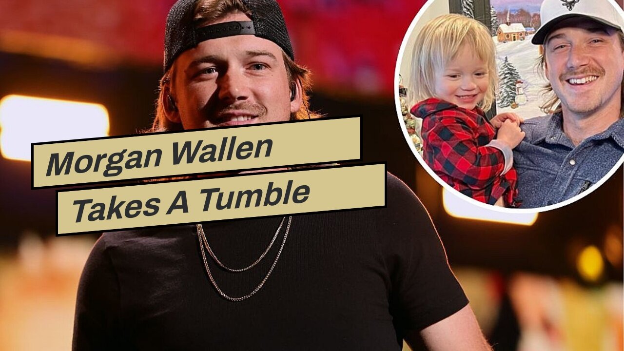 Morgan Wallen Takes A Tumble While Performing Onstage In Kentucky: Watch