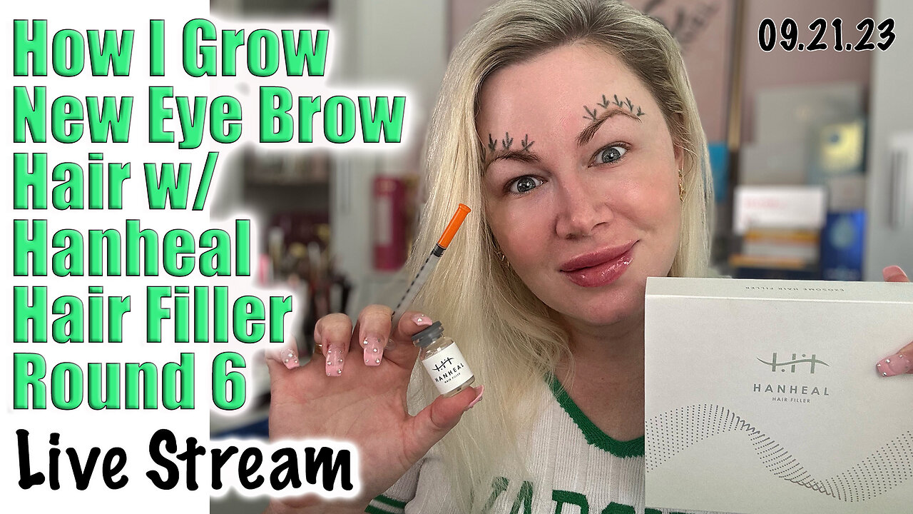 How I Grow New Eye Brow Hair, Hanheal Hair Filler, Acecosm | Code Jessica10 saves you money