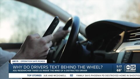 What drives people to text behind the wheel?