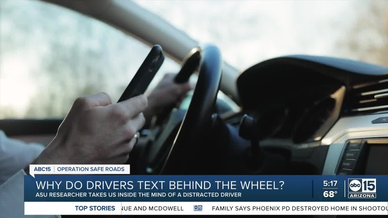What drives people to text behind the wheel?