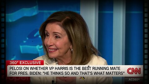 Nancy Pelosi & Jamie Raskin pressed on CNN if Kamala Harris should be Biden's VP + The View