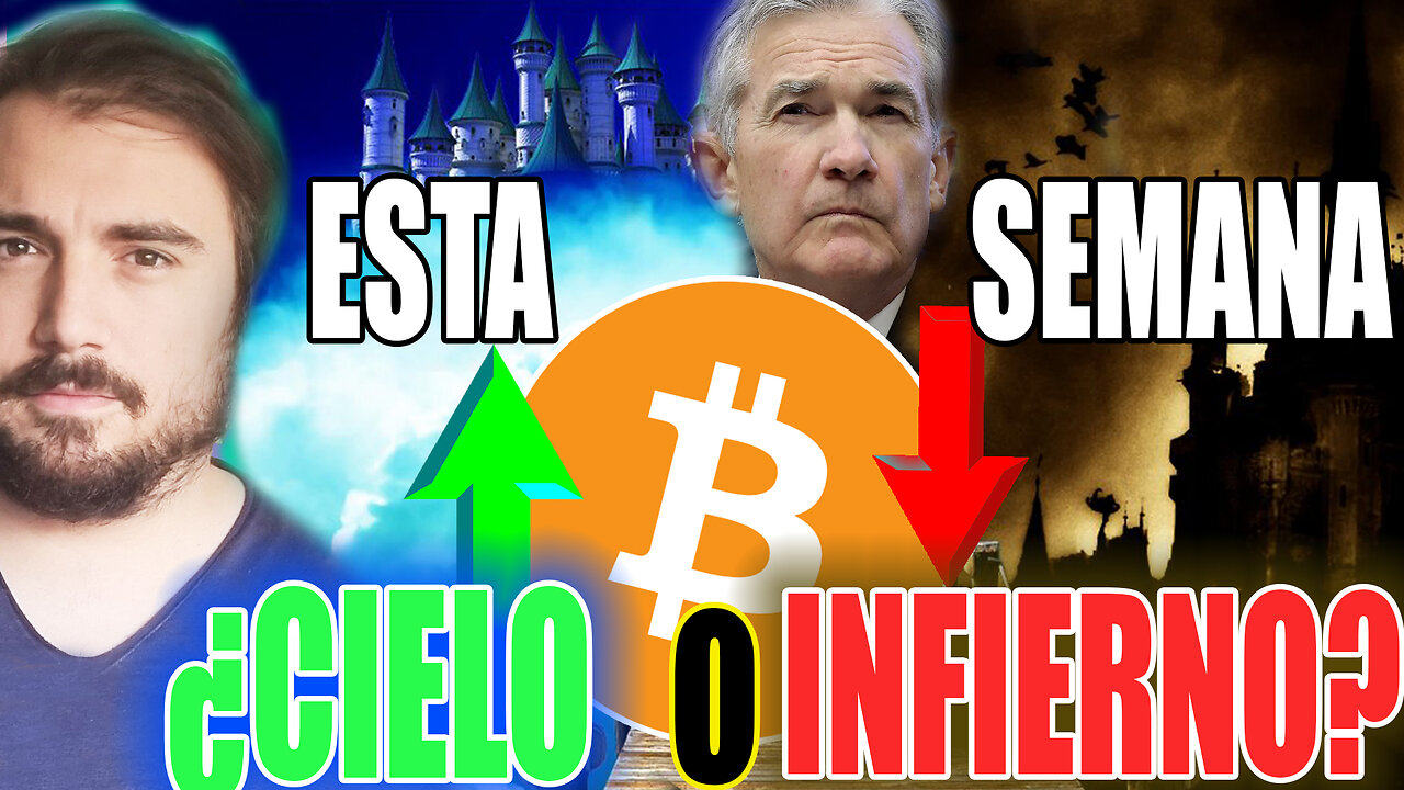 ⚠️ALERTA para BITCOIN y CRIPTO ESTA SEMANA⚠️ o SUBIMOS MÁS O CAEMOS. Noticias CRIPTOMONEDAS