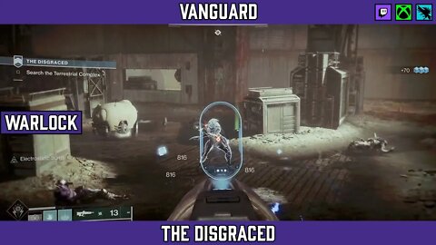 Destiny 2 Warlock Gameplay | Strike: The Disgraced on Xbox Series X