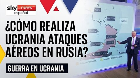 ¿Cómo es posible que Ucrania pueda realizar ataques de largo alcance contra Rusia?