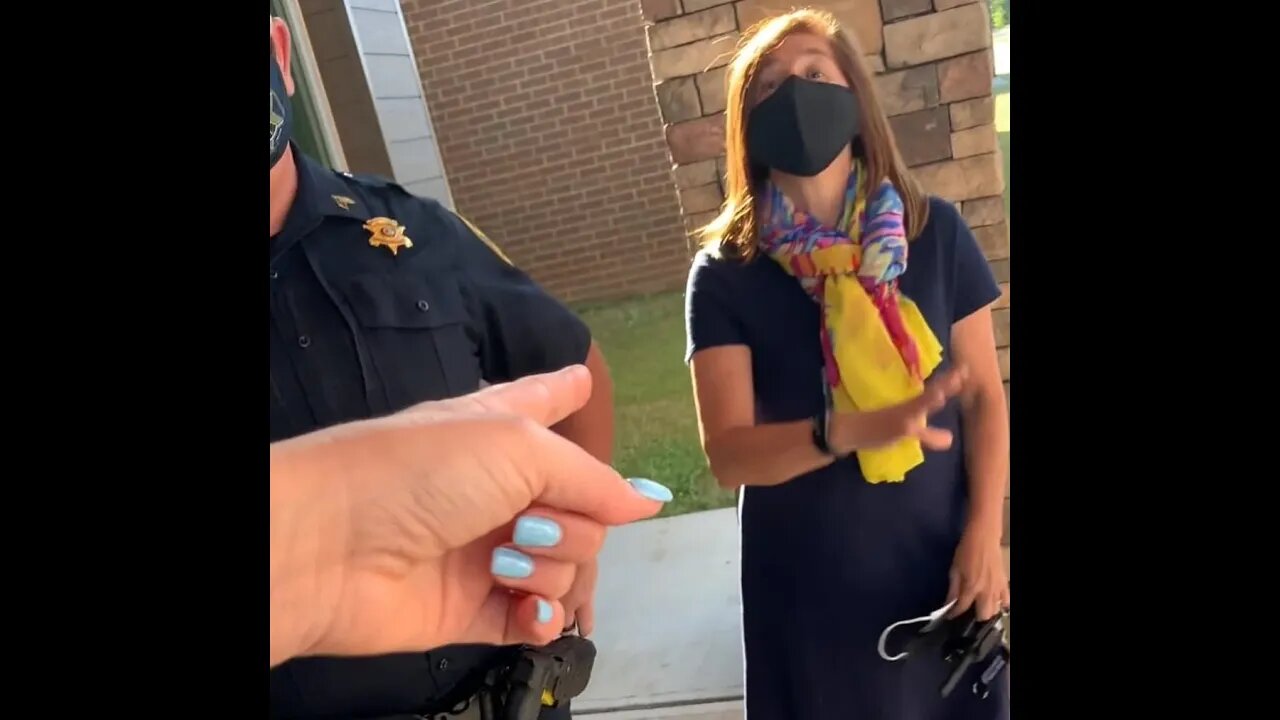 Lexington, SC Student Met By Police & Principal, Sent Home For Wearing WRONG Mask?!?!