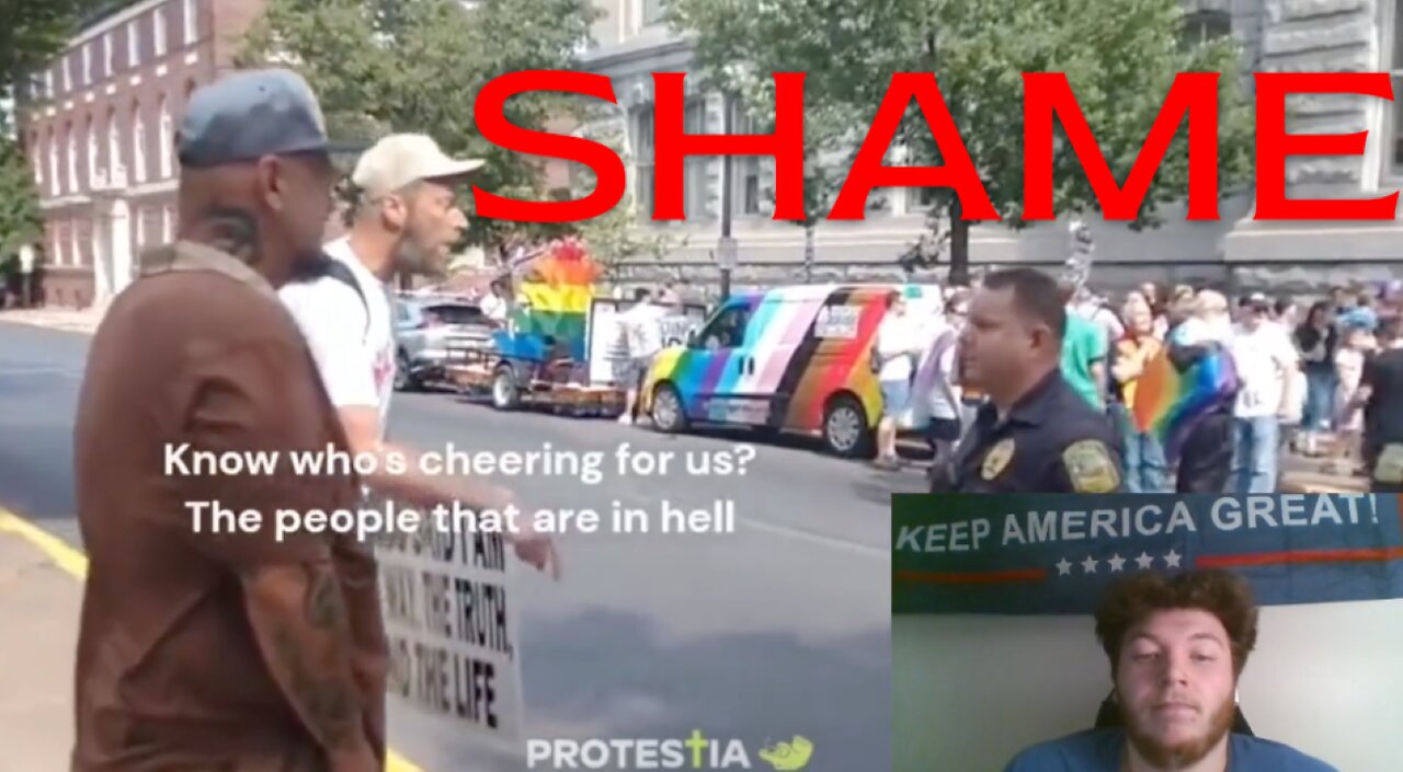 Man ARRESTED For Reciting Bible Verse During Pride Event