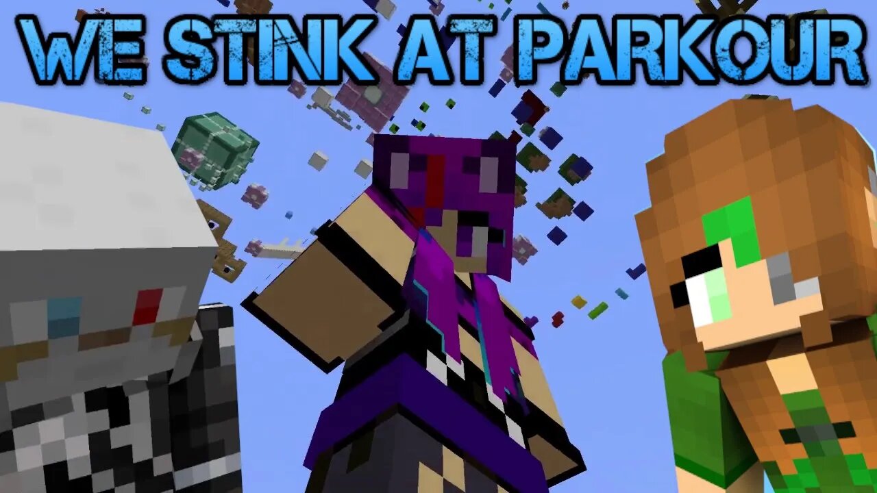 We Stink At Parkour!!