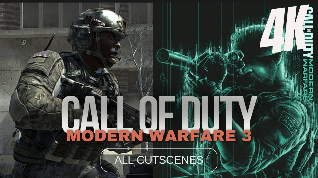 CALL OF DUTY: MODERN WARFARE 3 (2011) | ALL CUTSCENES FULL MOVIE