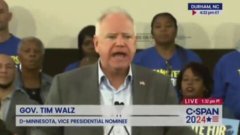 Tim Walz Is A Terrible, Horrible, No-Good, Very Bad Son Who Just Admitted He Doesn't Help His Mom