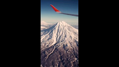 Koryaksky volcano welcomes everyone who arrives in Kamchatka