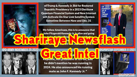 Shariraye Newsflash - Great Intel 3/31/23