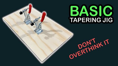 Basic Mini Tapering Jig