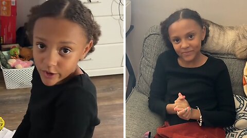 Hilarious girl answers questions like a presidential candidate