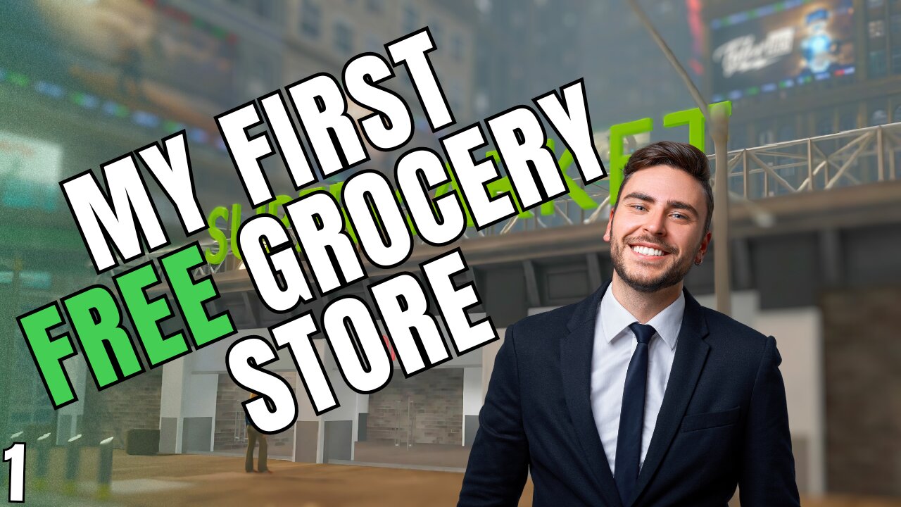 THE GROCERY STORE OF THE FUTURE!!! SUPERMARKET TOGETHER PT 1
